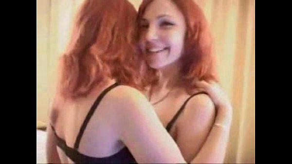 Redhead twins lick dick and facial