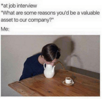 Job interview fart
