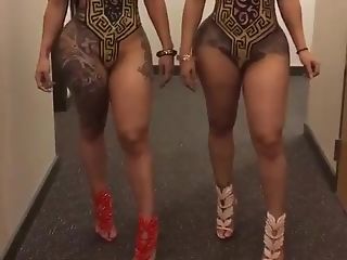 best of Crempie lick cock ebony twins and