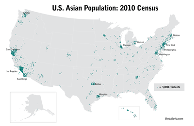 Asian population in the usa