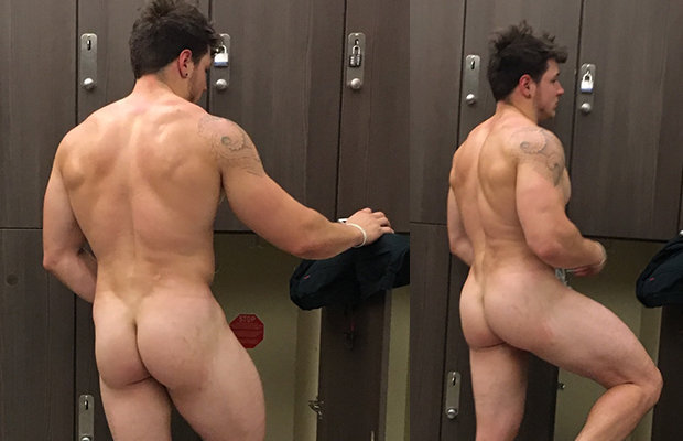 Naked man big butt